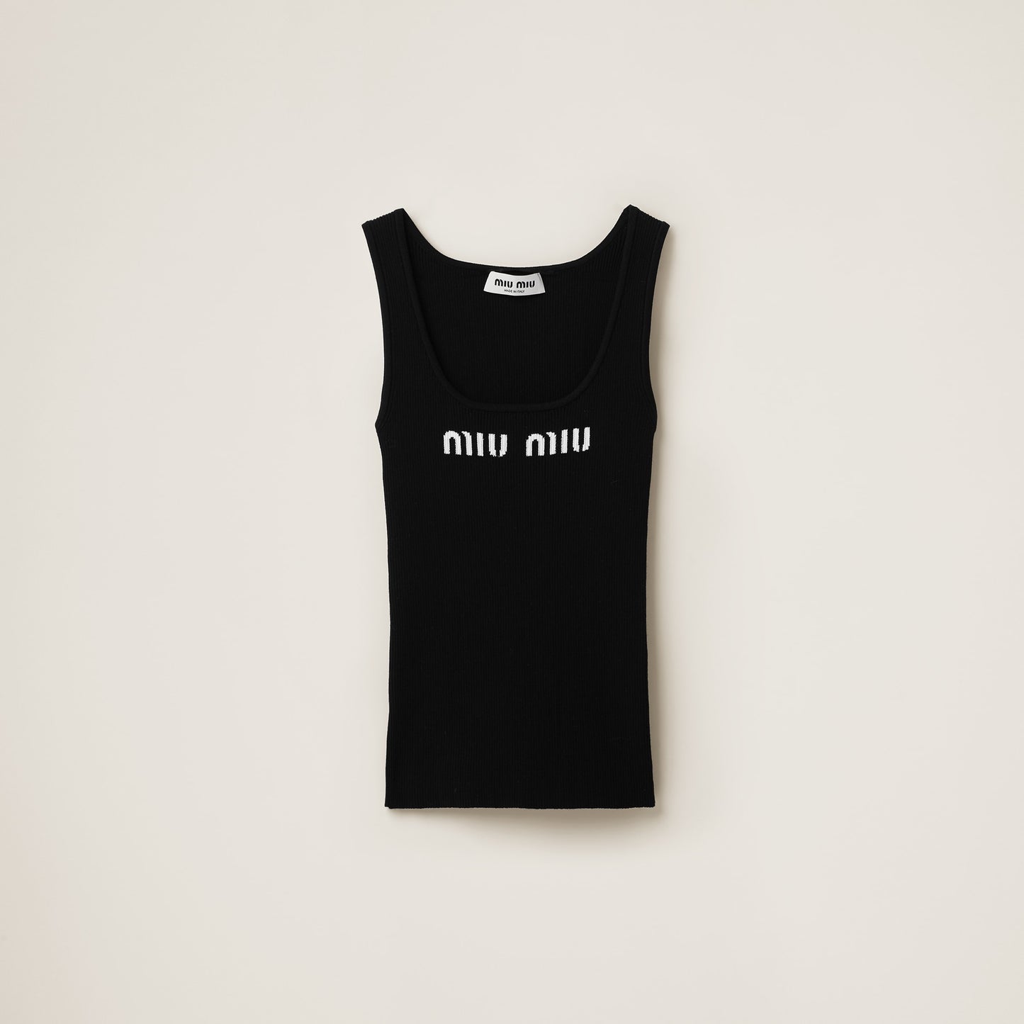 Miu Miu Viscose tank top