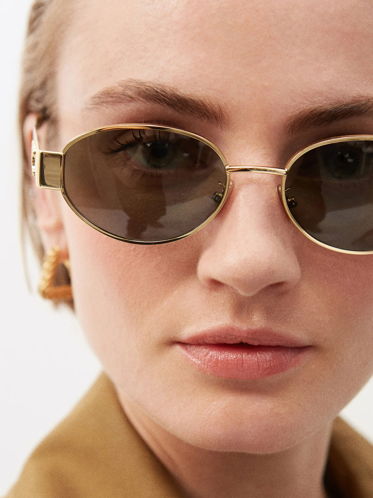 Celine Triomphe Metal 01 Metal Sunglasses