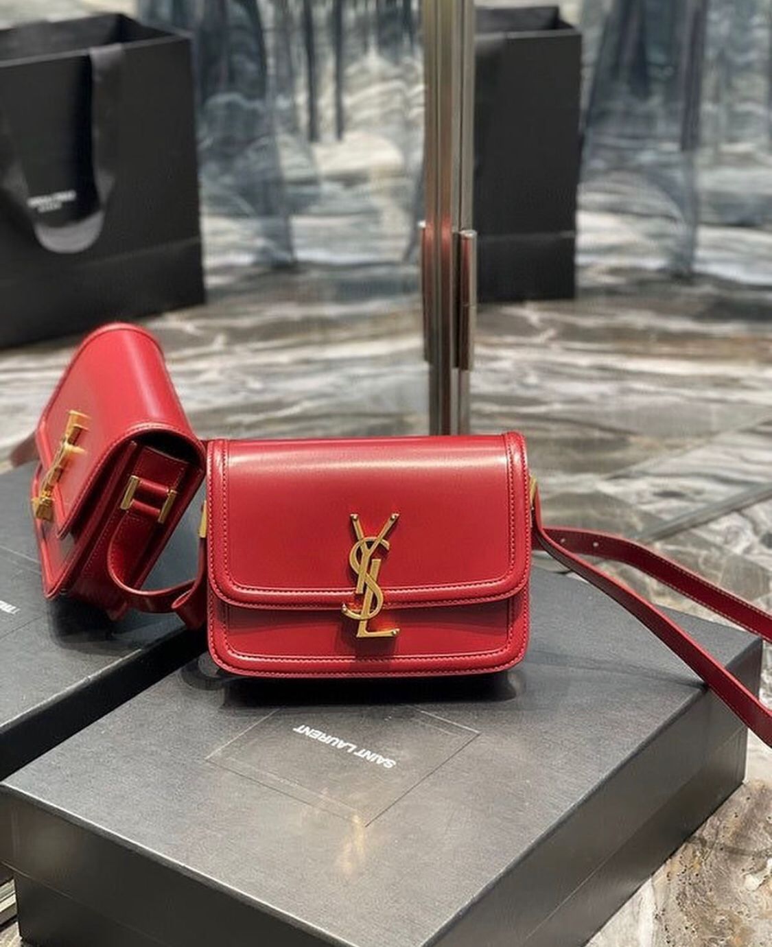 YSL SOLFERINO MEDIUM SATCHEL