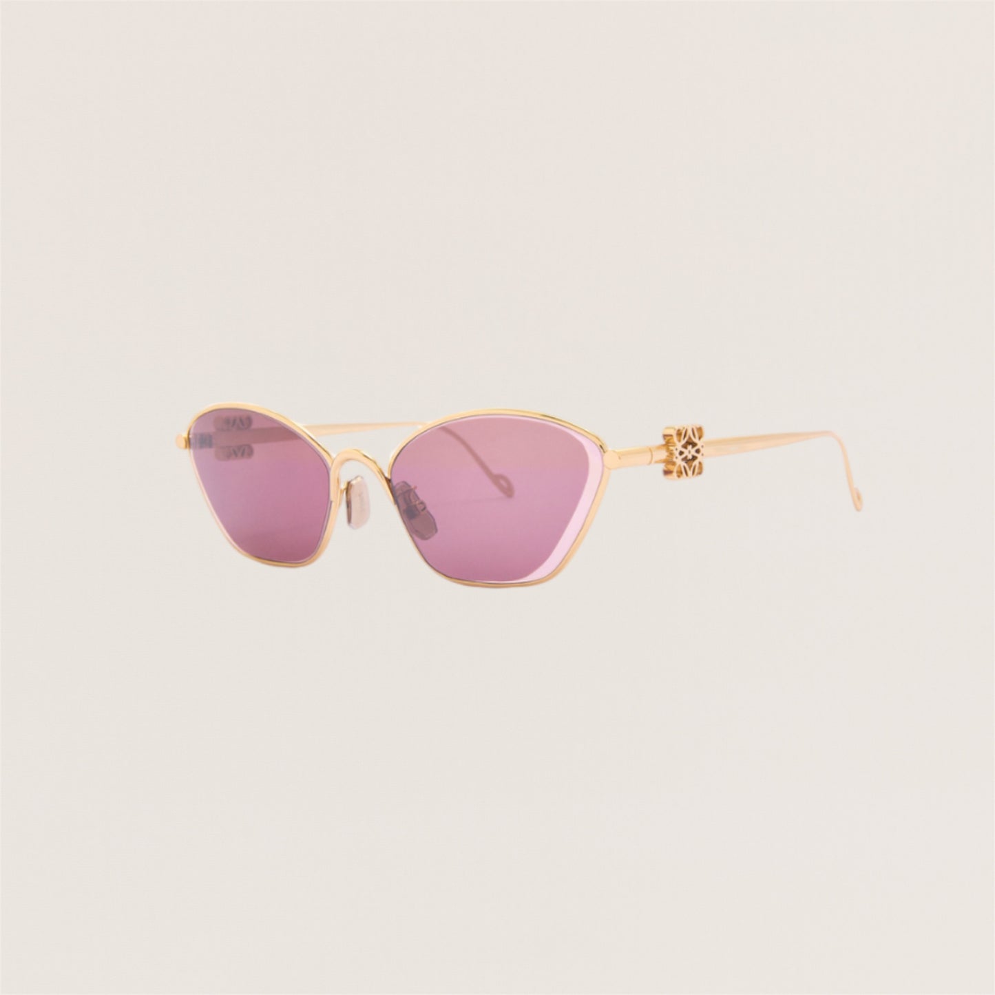 Loewe Anagram Hexagonal sunglasses