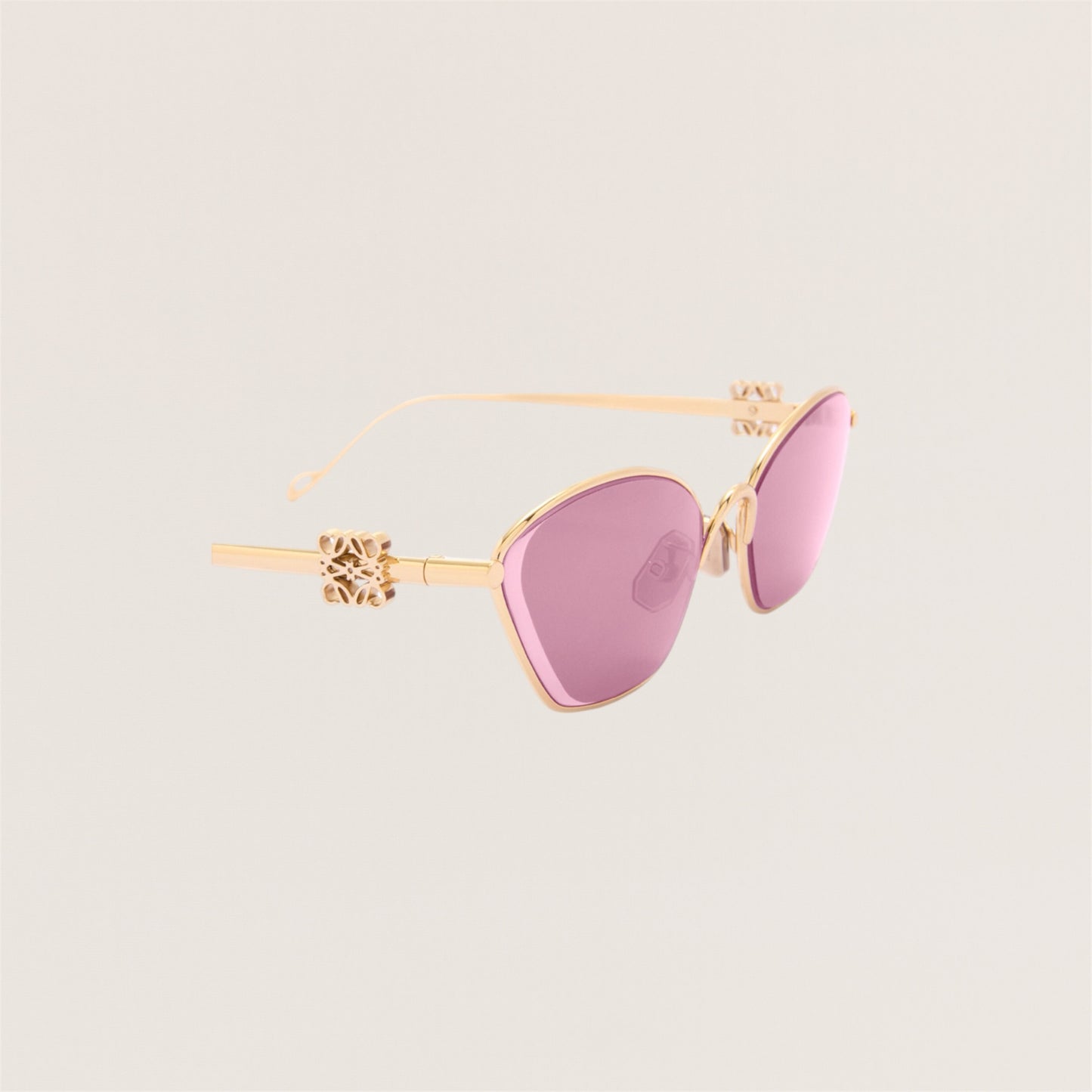 Loewe Anagram Hexagonal sunglasses