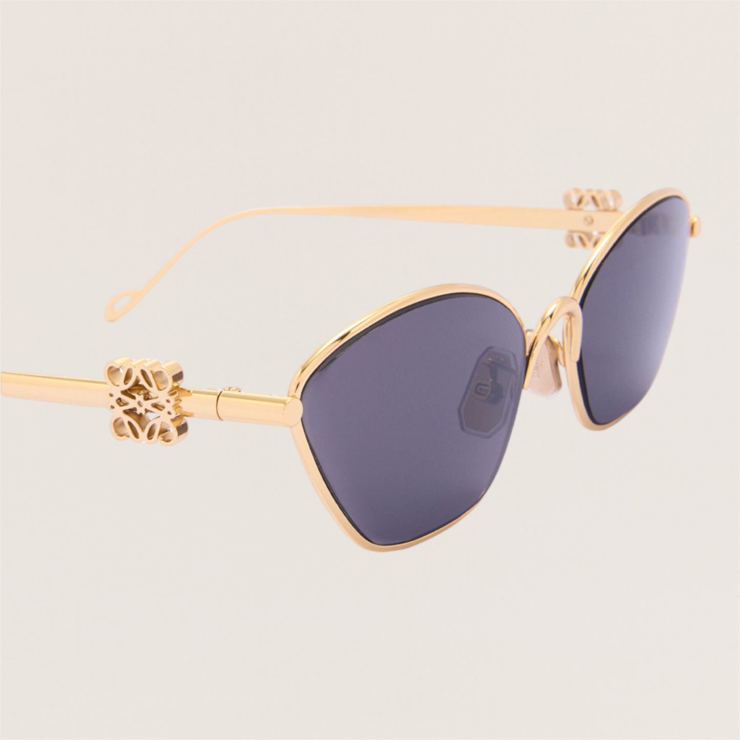 Loewe Anagram Hexagonal sunglasses